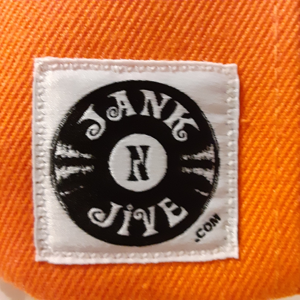 Grateful Dead hat, Orange Grateful Dead Bolt hat - Picture 8 of 8